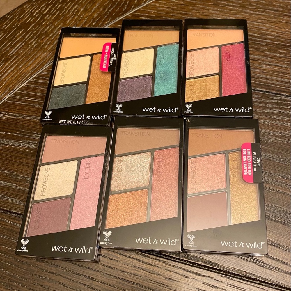 Wet N Wild eyeshadow bundle
